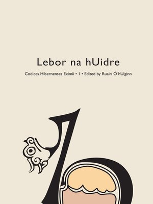 cover image of Codices Hibernenses Eximii I: Lebor na hUidre